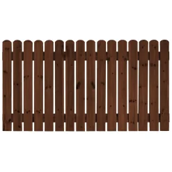 Hot Tammiston puu Aitaelementti Nummi Lux A58R 2000x1100 mm pystylauta 21 mm hienosahattu ruskea