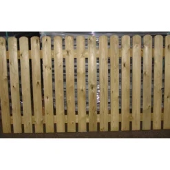 Discount Tammiston puu Aitaelementti Nummi Lux 2000x1100mm hienosahattu, painekyllästetty vihreä, 2-laatu