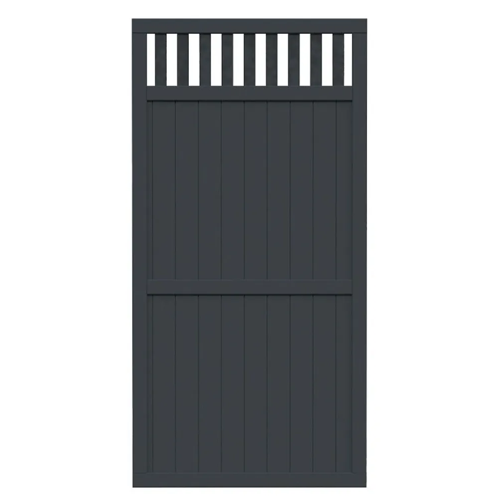 New Palmako Aitaelementti Elke 2 180x90 cm harmaa 5 kpl/pkt