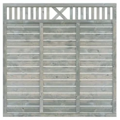 Outlet Palmako Aitaelementti Helis 1 180x180 cm painekyllästetty harmaa 5 kpl/pkt