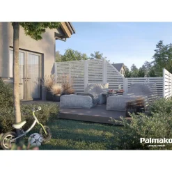 Best Palmako Aitaelementti Nina6 WTPNT 1800x1500mm valkoinen, 5kpl/pkt