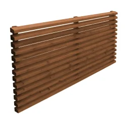 Best Tammiston puu Aitaelementti Suunnikas A95R 1860x800 mm vinorima ruskea