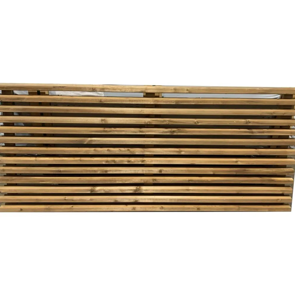 Online Tammiston puu Aitaelementti Suunnikas 1860x800mm, painekyllästetty ruskea, 2-laatu