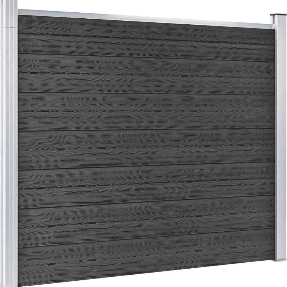 Outlet FinePRICE Aitapaneelisarja WPC 699x146 cm harmaa