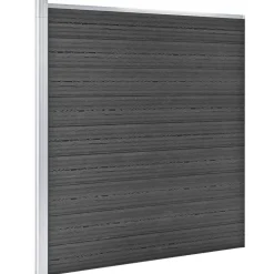 New FinePRICE Aitapaneelisarja WPC 1737x186 cm musta