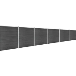 Online FinePRICE Aitapaneelisarja WPC 1045x186 cm musta