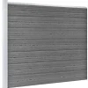 Sale FinePRICE Aitapaneeli WPC 175x146 cm harmaa