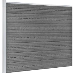 Sale FinePRICE Aitapaneeli WPC 175x146 cm harmaa