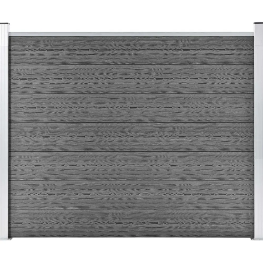 Online FinePRICE Aitapaneeli WPC 180x146 cm harmaa