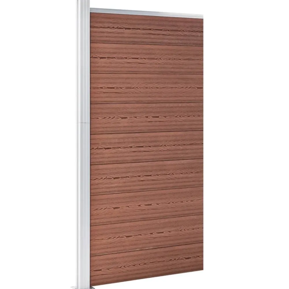Outlet FinePRICE Aitapaneeli WPC 95x186 cm musta