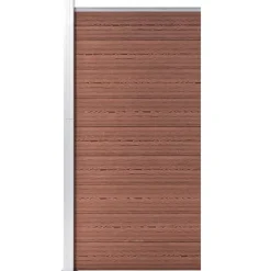 Outlet FinePRICE Aitapaneeli WPC 95x186 cm musta