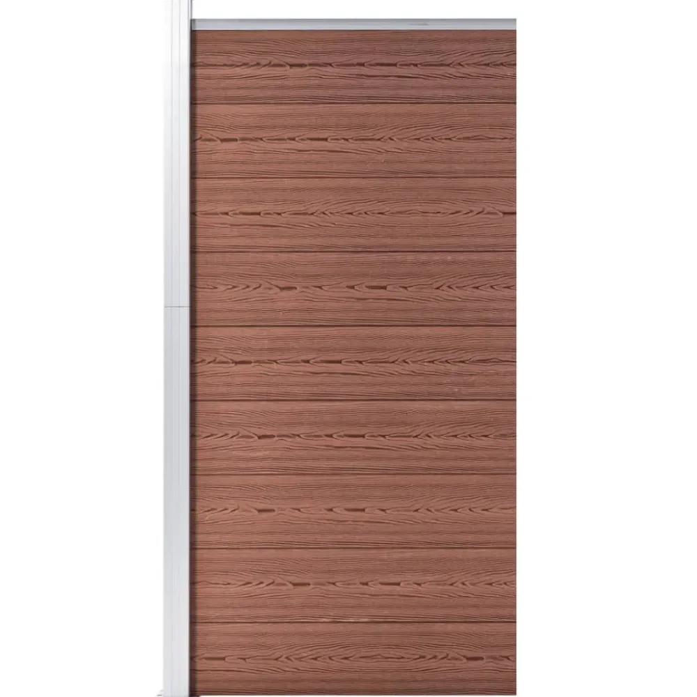 Outlet FinePRICE Aitapaneeli WPC 95x186 cm musta
