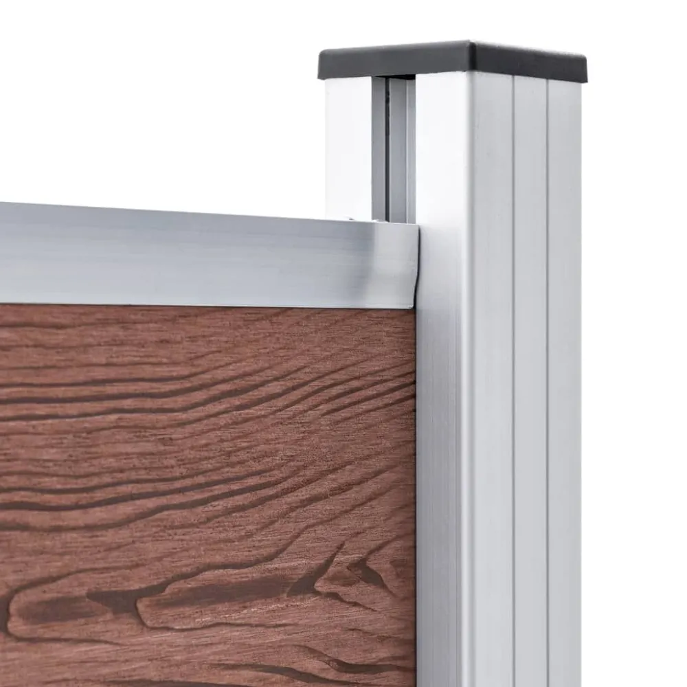 Outlet FinePRICE Aitapaneeli WPC 95x186 cm musta
