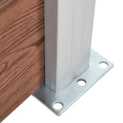 Outlet FinePRICE Aitapaneeli WPC 95x186 cm musta