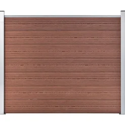 Online FinePRICE Aitapaneeli WPC 180x146 cm ruskea