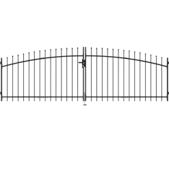 Discount FinePRICE Aitaportti keihäskärjillä 400x200cm
