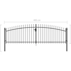 Discount FinePRICE Aitaportti keihäskärjillä 400x150cm