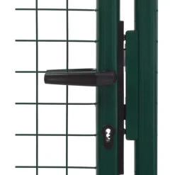 FinePRICE Aitaportti teräs 100x200cm vihreä