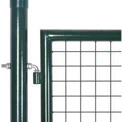 Online FinePRICE Aitaportti teräs 306x175cm vihreä