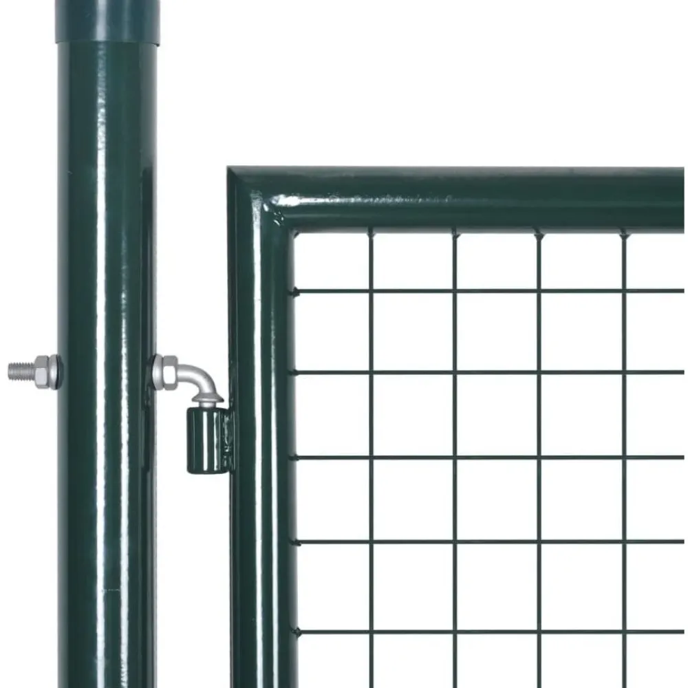 Online FinePRICE Aitaportti teräs 306x175cm vihreä