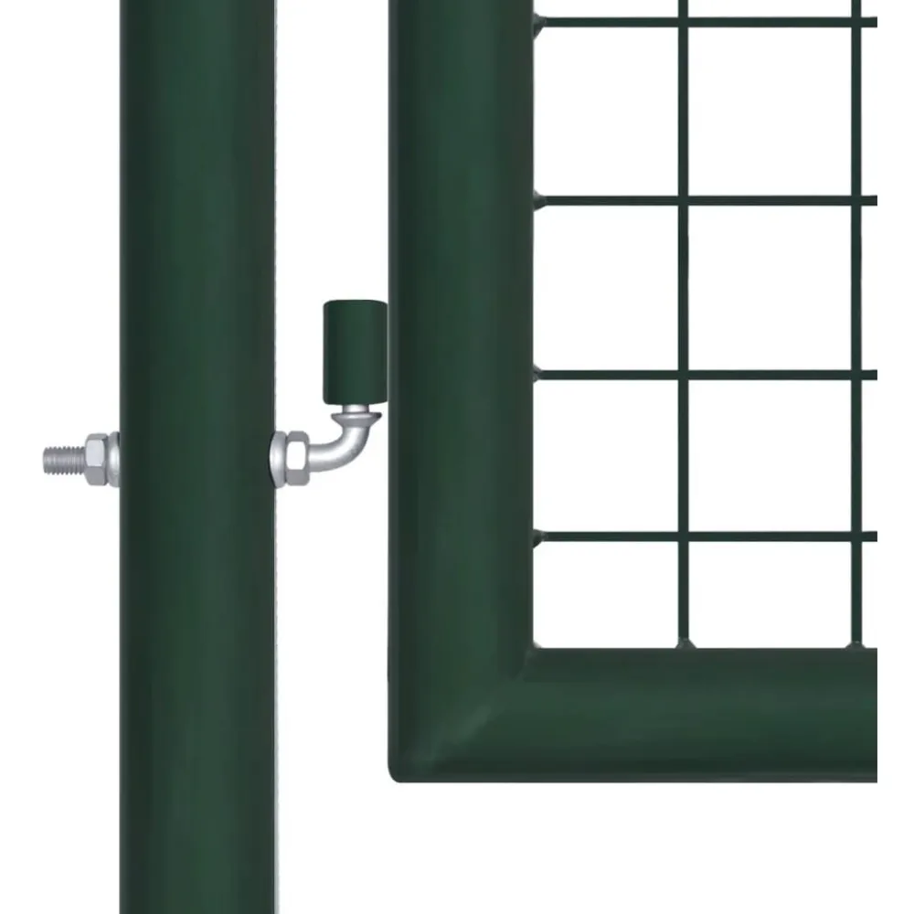 Best FinePRICE Aitaportti teräs 100x125cm vihreä