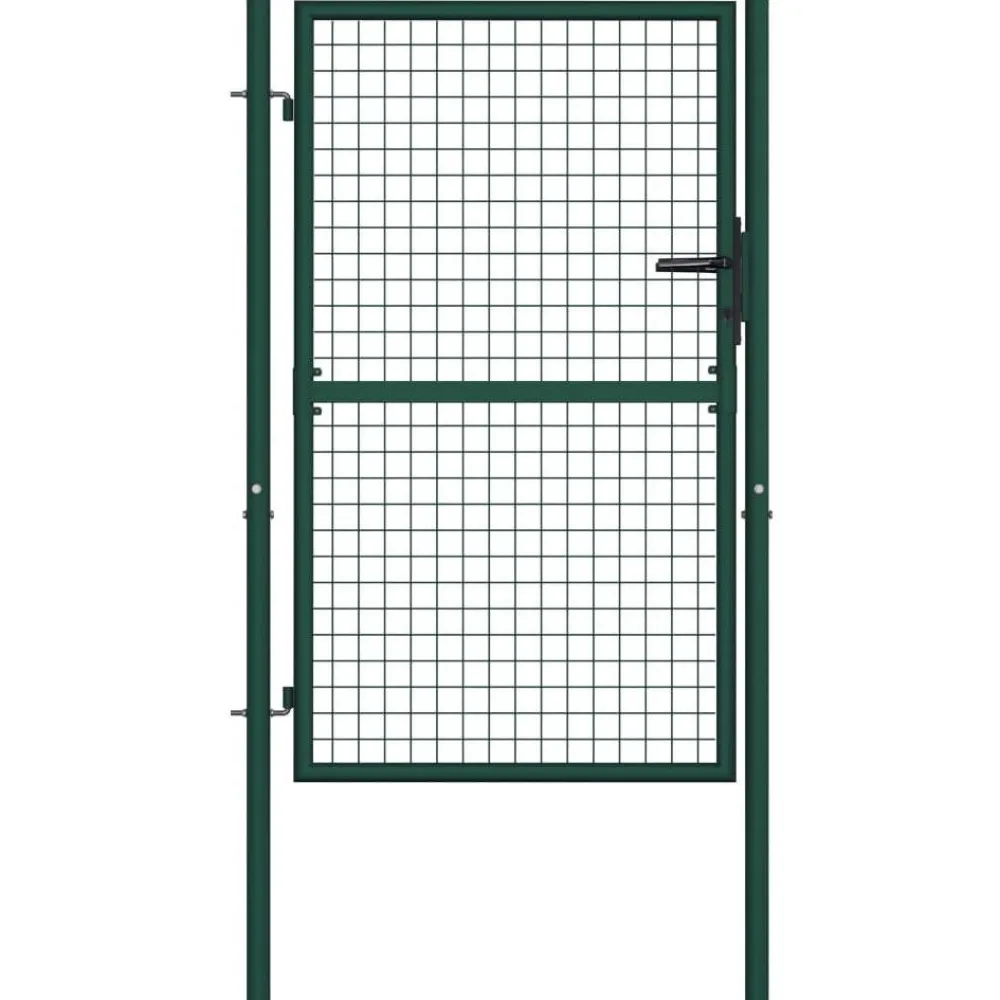 Best FinePRICE Aitaportti teräs 100x125cm vihreä
