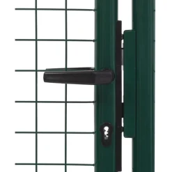 Best FinePRICE Aitaportti teräs 100x125cm vihreä