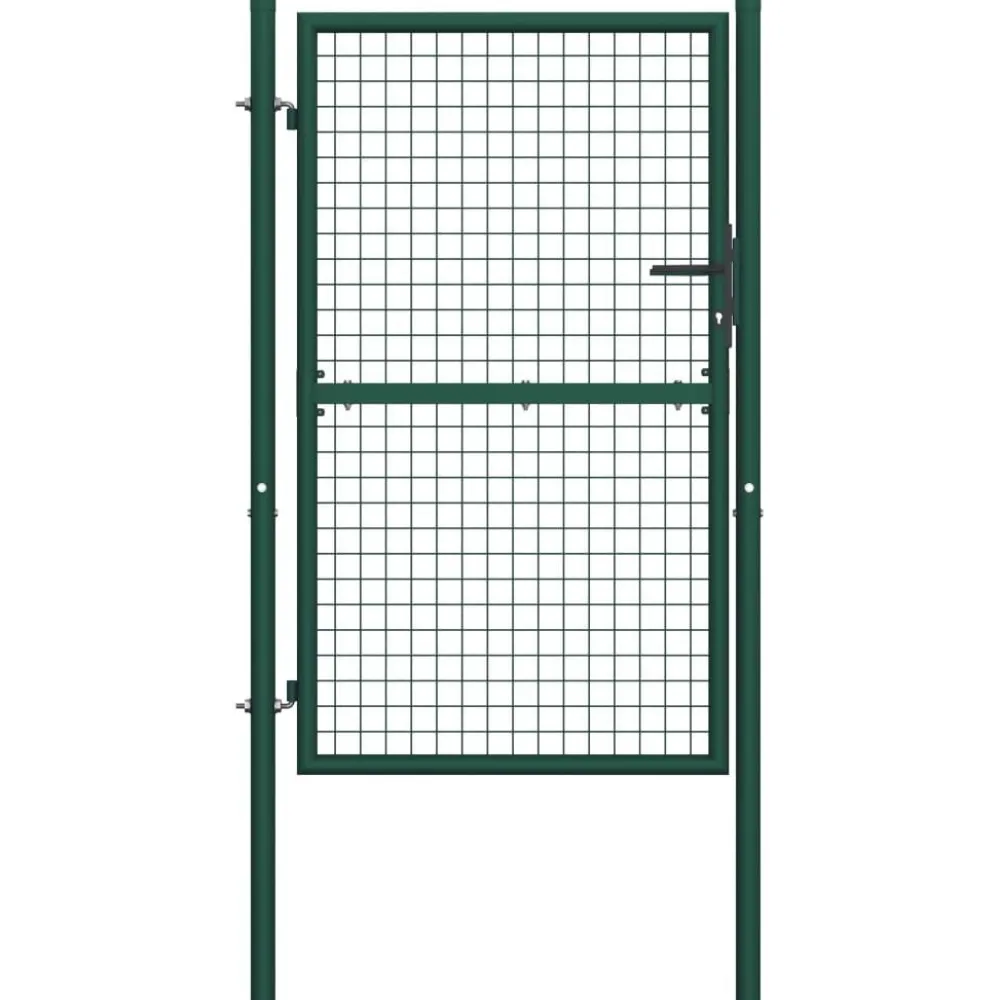 Online FinePRICE Aitaportti teräs 100x150cm vihreä