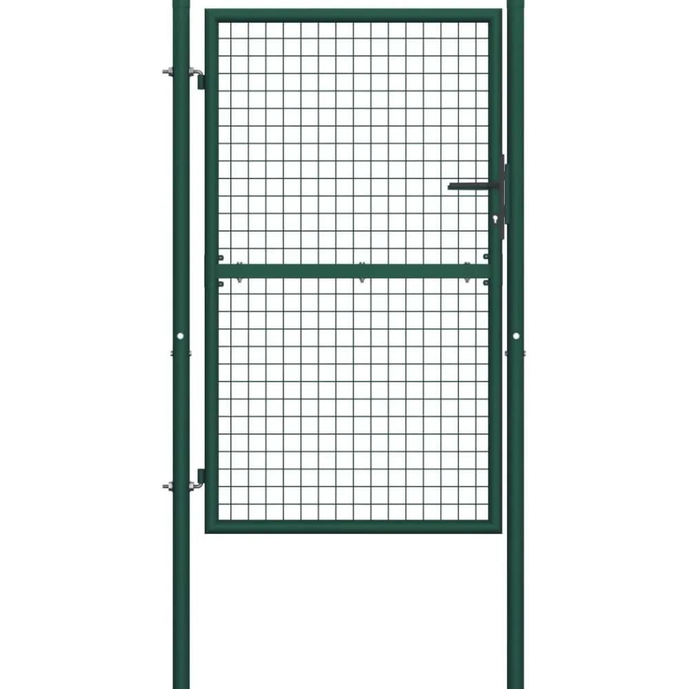 Best FinePRICE Aitaportti teräs 100x175cm vihreä