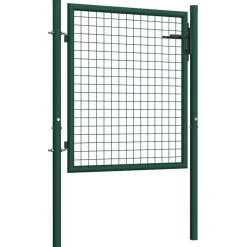 Online FinePRICE Aitaportti teräs 100x75cm vihreä