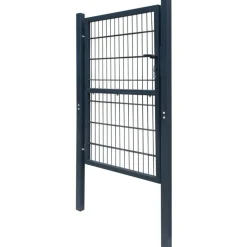 Clearance FinePRICE Aitaportti yksiovinen antrasiitin harmaa 106x210cm