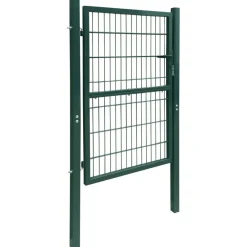 FinePRICE Aitaportti yksiovinen vihreä 106x210cm
