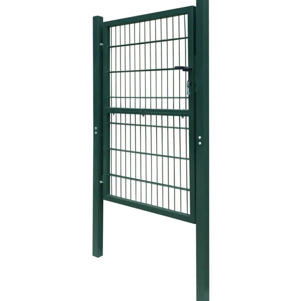 Outlet FinePRICE Aitaportti yksiovinen vihreä 106x190cm