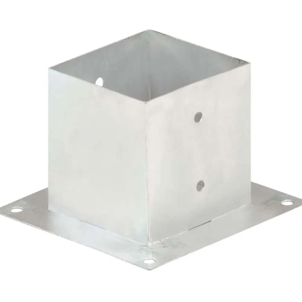 Best FinePRICE Aitatolpan jalat 4kpl galvanoitu 141mm