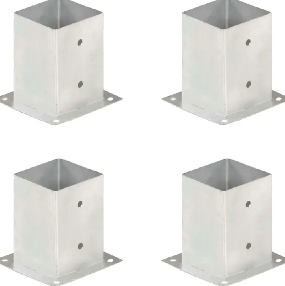 Clearance FinePRICE Aitatolpan jalat 4kpl galvanoitu 101mm