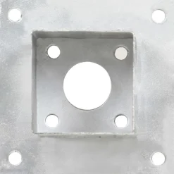 Outlet FinePRICE Aitatolpan jalat 4kpl galvanoitu 71mm