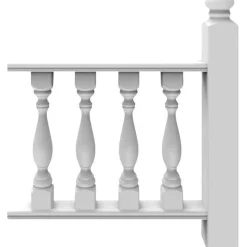 Outlet JABO Aitatolppa Arnö nupilla, 105x105x1290mm