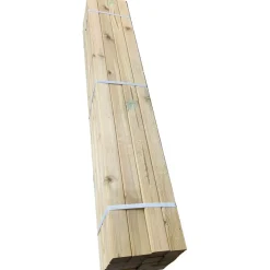 Tammiston puu Aitatolppa 48x48x1750mm, talouslaatu, 16kpl nippu