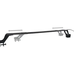 New FinePRICE Akvaarion LED-valo kiinnittimillä 55-70 cm valkoinen