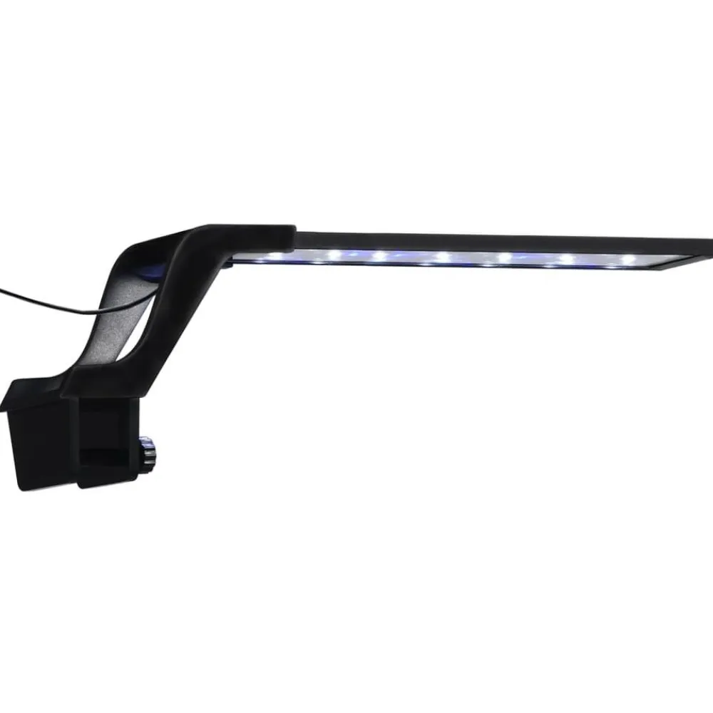 Outlet FinePRICE Akvaarion LED-valo kiinnittimillä 35-55 cm valkoinen