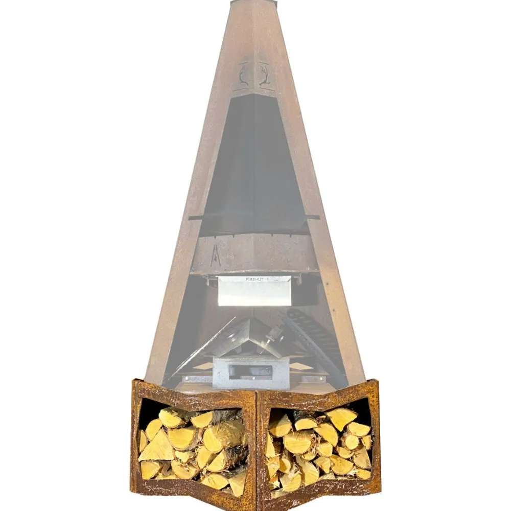 Hot FIREHUT Alusta ® pihagrilliin corten teräs