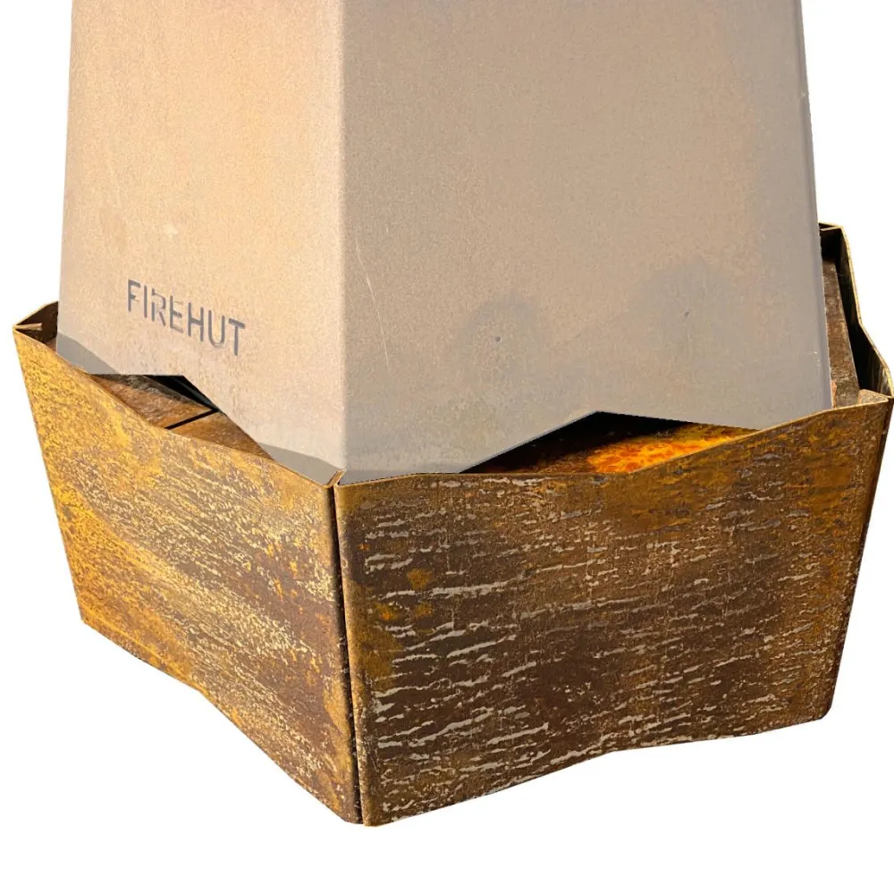 Hot FIREHUT Alusta ® pihagrilliin corten teräs