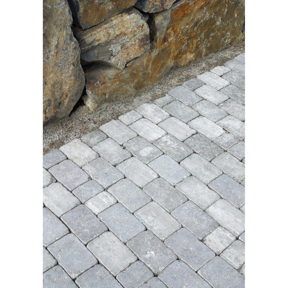 New Lakka Rakennustuotteet Antiikkikivi Lakka kokonainen 179x119x60 mm harmaa