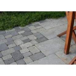 Online Lakka Rakennustuotteet Antiikkikivi Lakka puolikas 119x89x60 mm harmaa