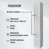 New Trekker Asekaappi 3 asetta musta