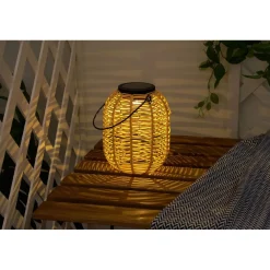 New Paulmann Aurinkokennolyhty Pauleen Sunshine Treasure, IP44, 3000K, rottinki