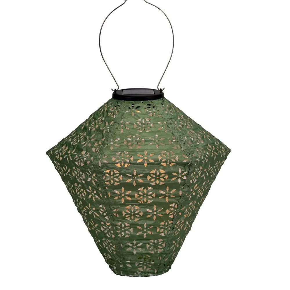 Clearance Paulmann Aurinkokennolyhty Pauleen Sunshine Flower, IP44, 3500K, vaaleanvihreä