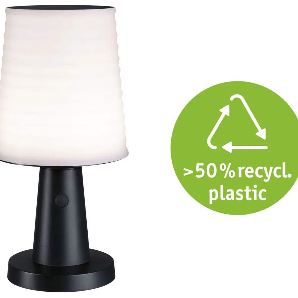 Online Paulmann Aurinkokennopöytävalaisin Ilanga 30cm IP44 2700K 125lm USB antrasiitti