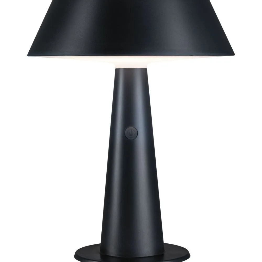 Clearance Paulmann Aurinkokennopöytävalaisin Soala 30.6cm 2700K 165lm 2.1W USB antrasiitti