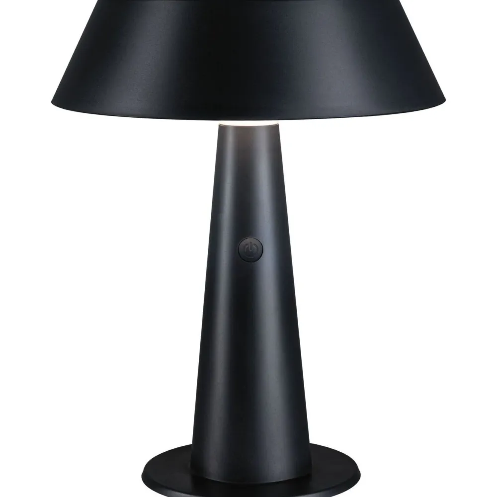 Clearance Paulmann Aurinkokennopöytävalaisin Soala 30.6cm 2700K 165lm 2.1W USB antrasiitti